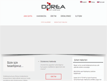 Tablet Screenshot of dorea.com.tr